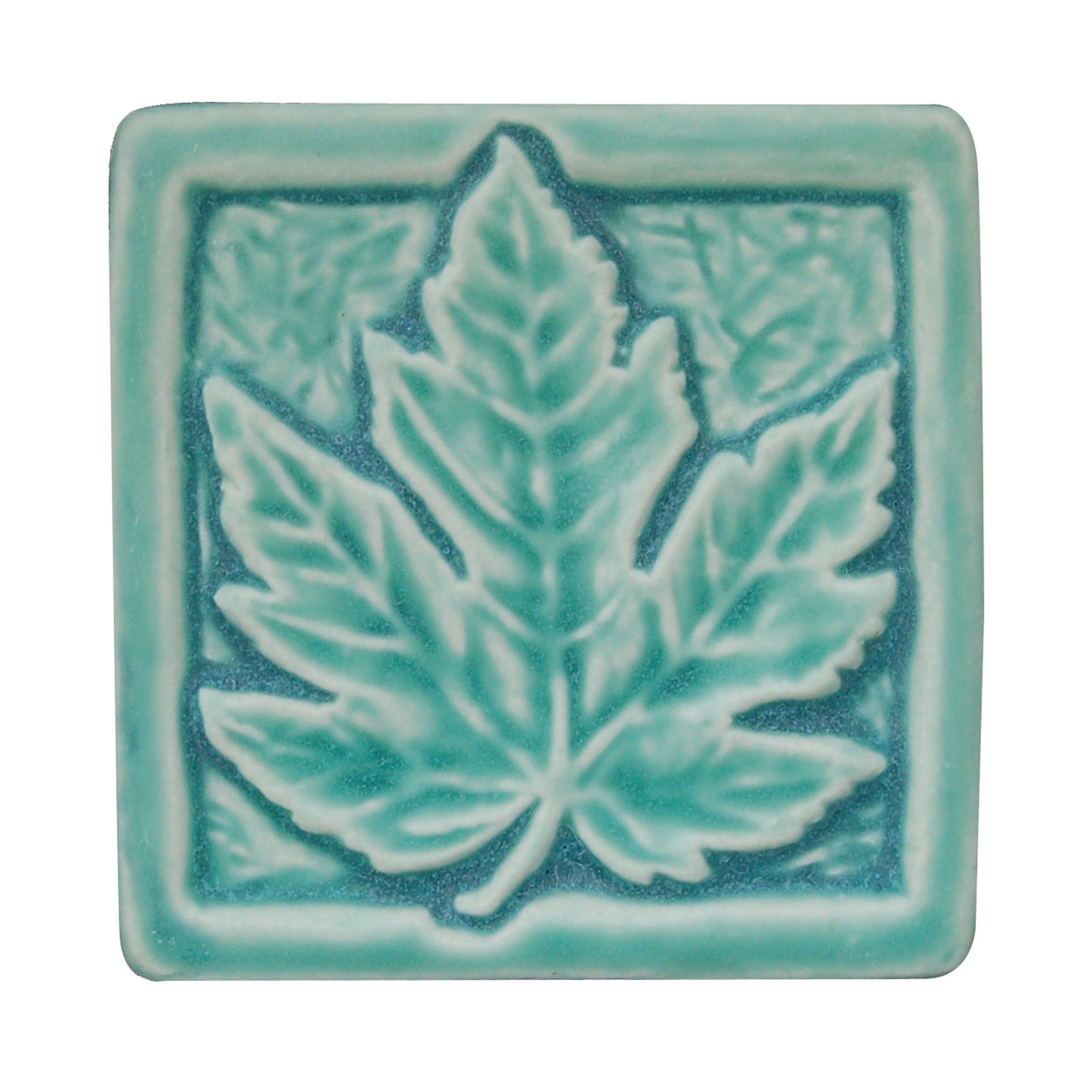 Maple Leaf Ceramic Accent Tile - Architectural Tile for Design